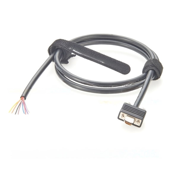 Generic Micro DB9 Female Receptacle to Open Free End Pigtail Cable with Screw Micro D-Sub CMD 9 Pin Cable Compatible with 0834219042