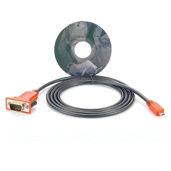 Generic Micro USB to DB9 Male RS232 Serial Adapter Cable with FTDI FT232RL Chipset Micro USB to D-Sub 9 Pin COM Port Converter Cable