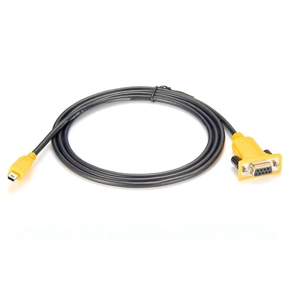 Generic Mini USB to DB9 Female RS232 Serial Converter Cable FTDI FT232RL Mini USB to RS232 COM Port Adapter Cable Support Windows, MacOS