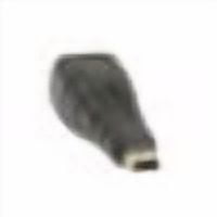 Generic Mini USB typ B 5pin & Micro USB typ 5pin stecker auf USB 2.0 B Typ Weibliche Drucker Scanner Adapter schwarz