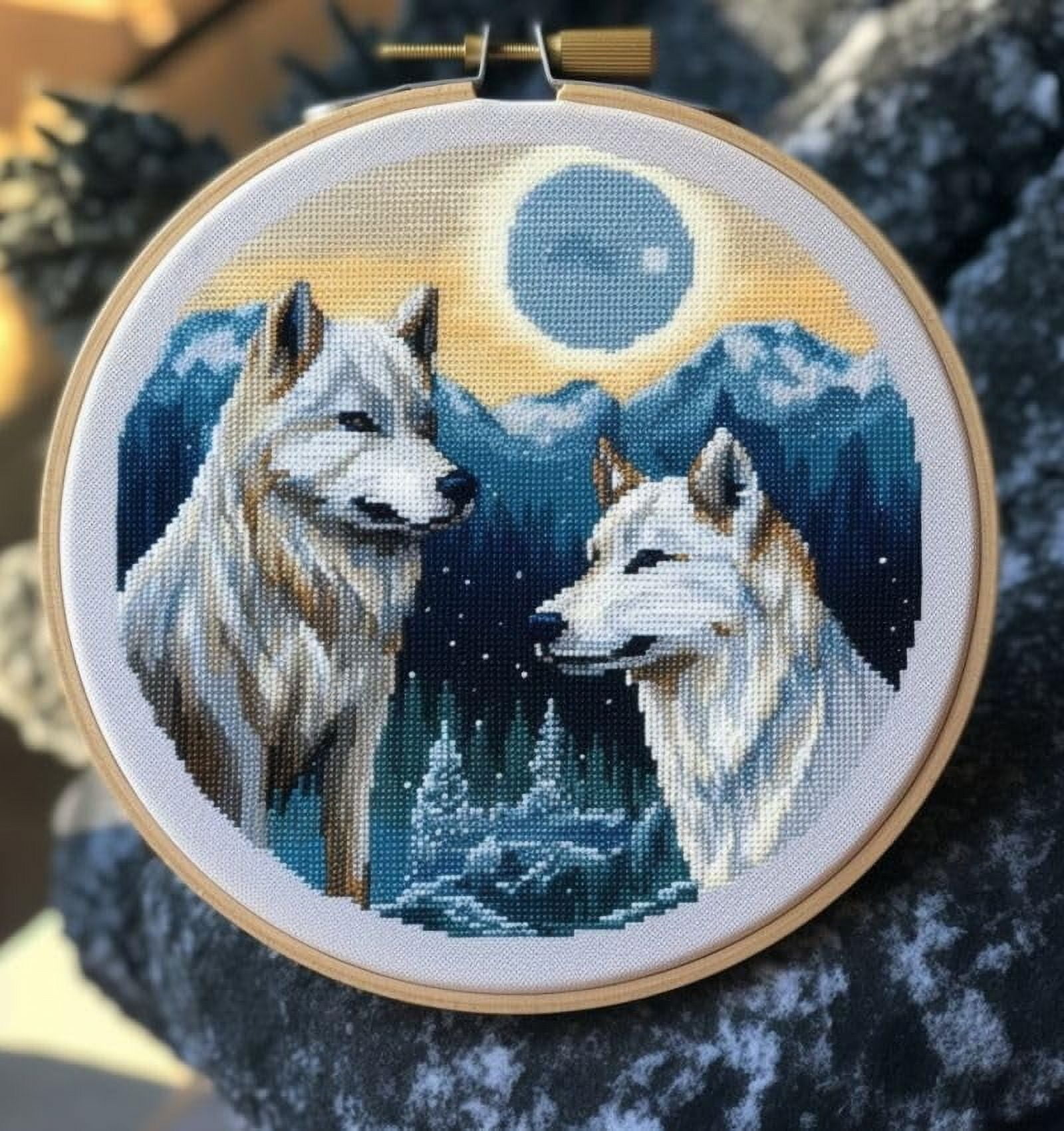 Wolf Cross Stitch Kits