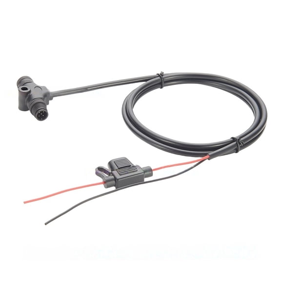Generic NMEA 2000 N2K Tee Power Cable with Fuse IP67 Marine Grade M12 5Pin Male to Female Drop for Lowrance Simrad B&G Navico Garmin