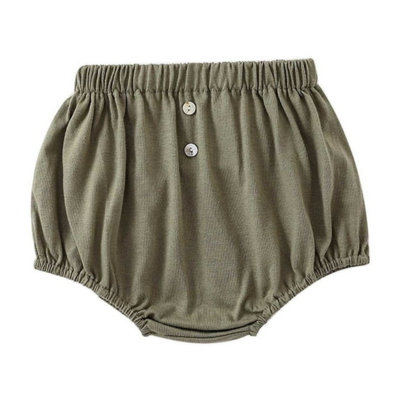 Generic Newborn Summer Cotton Bloomers Unisex Baby Boys Girls Casual Floral Bloomer Triangle Shorts for 6 Months-3 Years