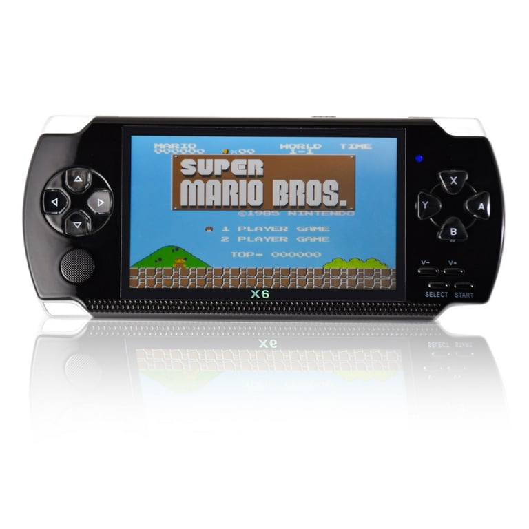 Generic PSP Handheld Game Machine X6, 8GB, 4.3 inch Screen, Built-in Over  10000 Free Games, Black