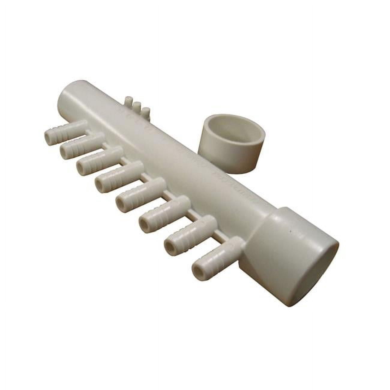 Generic 8PSM1XSP PVC Gentekk Manifold for Ribbed Barb Ports with 2 ...