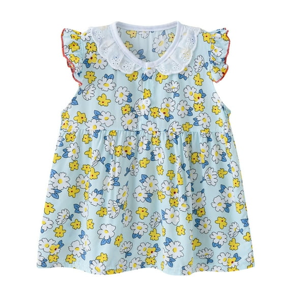 Generic Pajamas for Toddler Girl Set Baby Girls Fruit Floral Dress Shorts Pajamas Sleepwear Outfits Casual sleepies pajamas set for family
