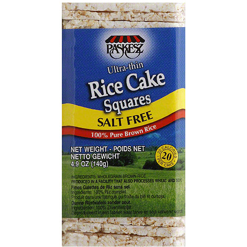 Generic Paskesz Salt Free Rice Cake Squares, 4.9