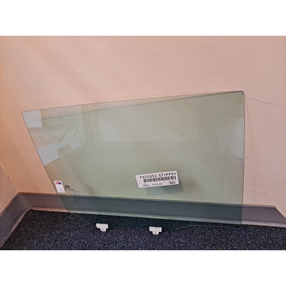 Generic Passenger Side Right Rear Door Window Glass Compatible with Nissan Leaf 4 Door Hatchback 2011-2024 Models