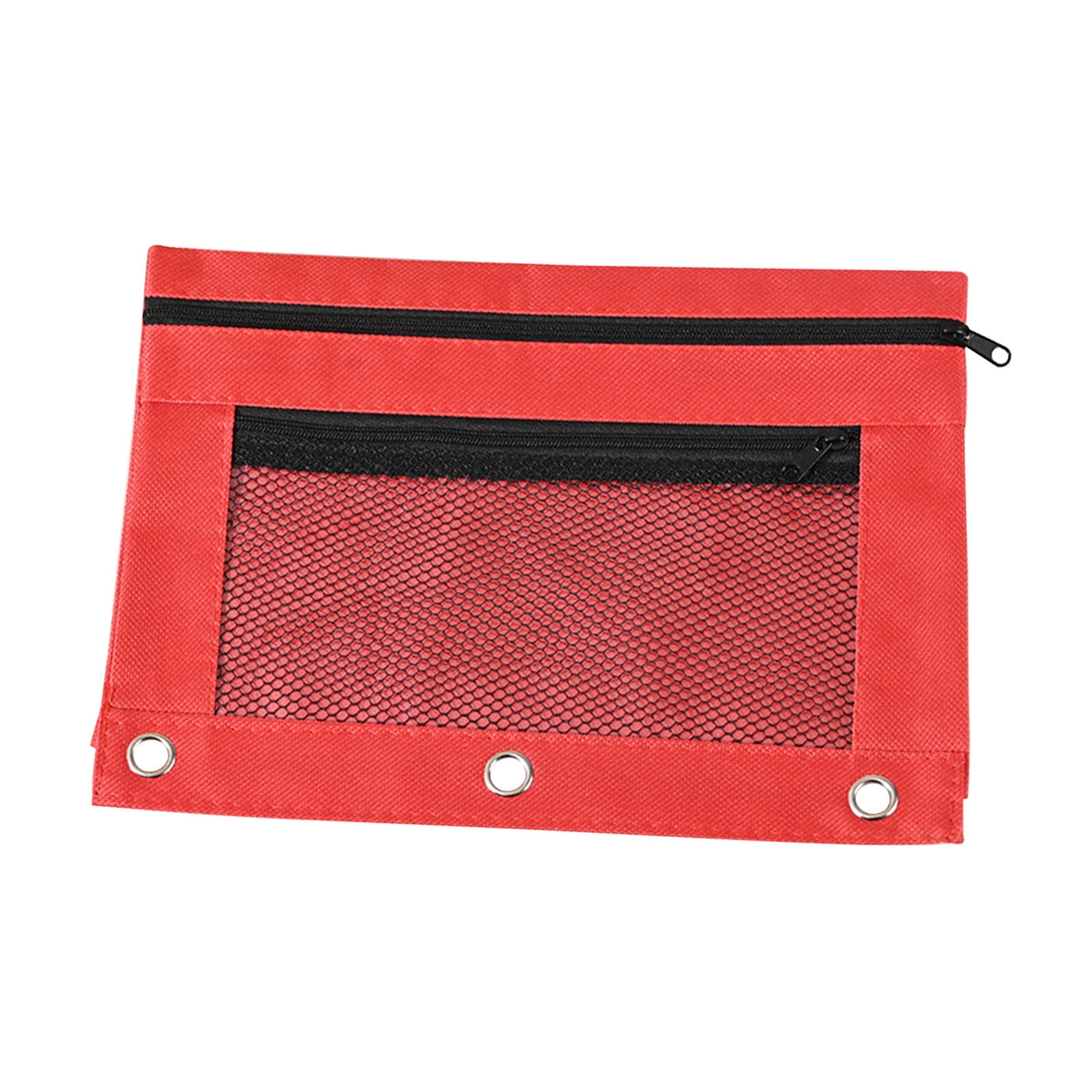 Generic Pencil Pouch for 3 Ring Binder, Binder Pencil Case with Smooth