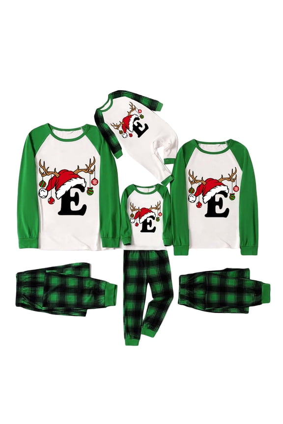 Personalized Family Christmas Long Sleeve Outfit Matching Family Christmas Long Sleeve Loungewear Sets Family Christmas Pajamas Matching Pajamas for Family, Xmas PJs Sets Holiday Sleepwear