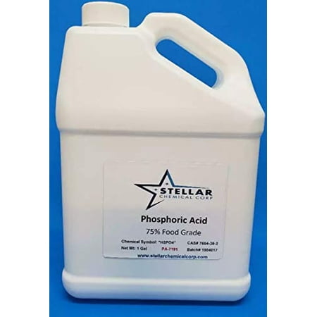 Stellar Chemical Corp NF Grade 75% Phosphoric Acid, 1 Gallon