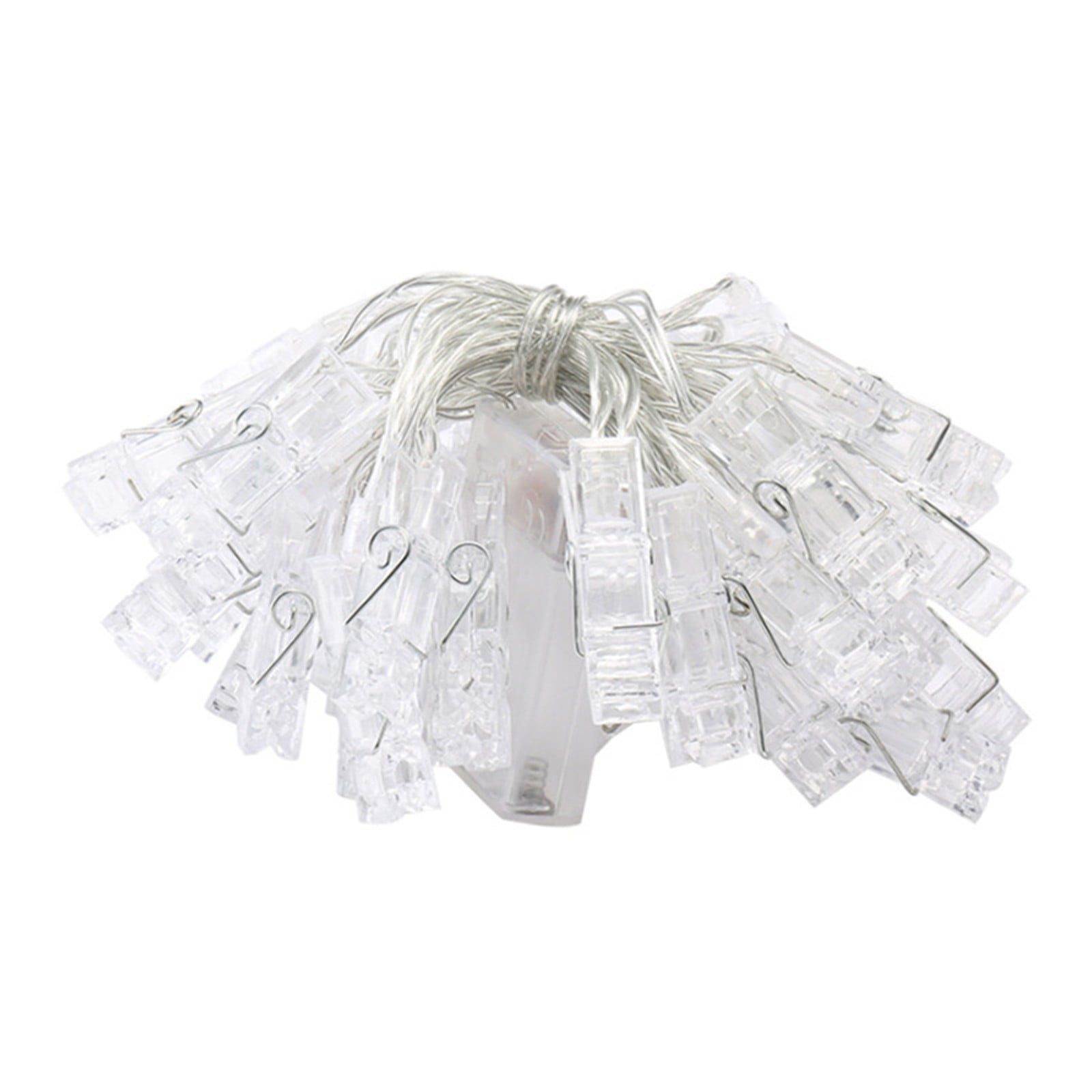 Generic Photo Clip 59“ - 10 LED Fairy String Lights with 10 Clear Clips ...