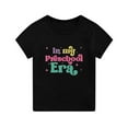 thumbnail image 1 of Kids Toddler Boys Girls First Day of School Shirt in My Pre School Era Back to School Kindergarten T-Shirt, 1 of 3