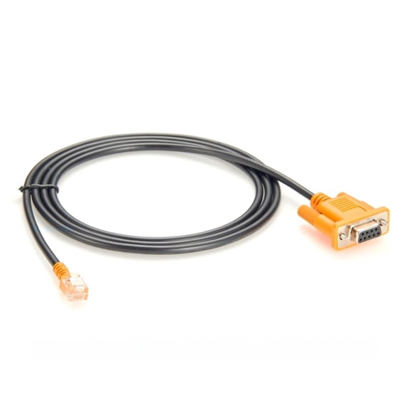 Generic Programming Cable DB9 RS232 Female to RJ12 6P6C Male for AS-Interface Gateway/PLC Compatible with IFM E70320