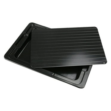 Generic Quick Defrosting Tray for Frozen Meat - Rapid Thaw Defrosting Tray Kitchen Gadgets for Home Thawing Plate - Thawing Tray for Frozen Meat Defrosting Tray