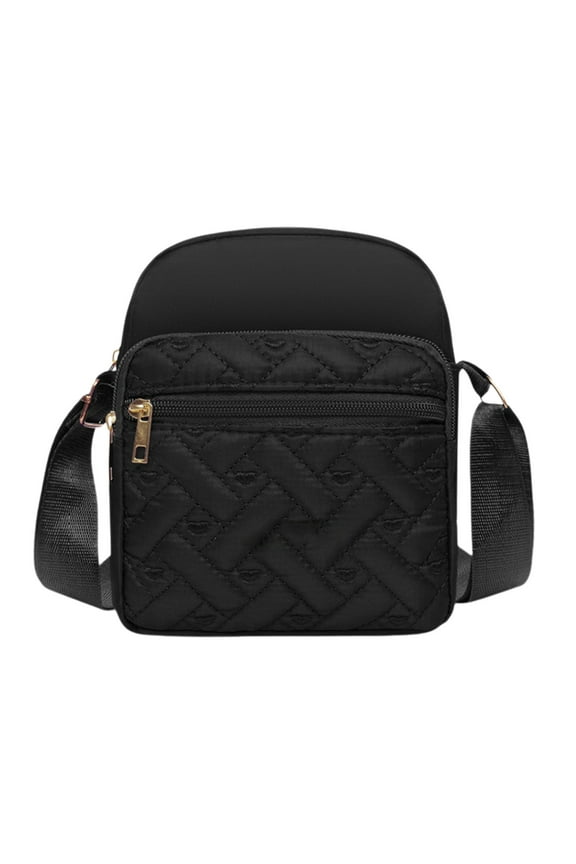 Quilted Crossbody Bag Small Women Shoulder Bags Purses Handbag Backpack Puffer Soft Fashion Design Magnetic and Zipper Pocket