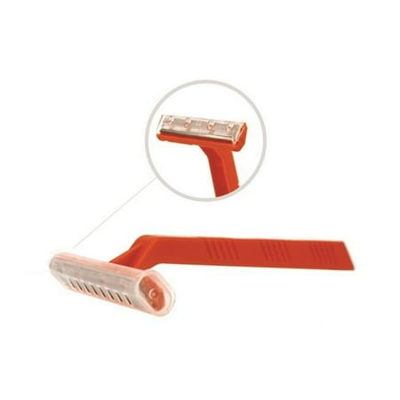 Generic RAZ1 Single Blade Razor Orange Handle Case of 1000