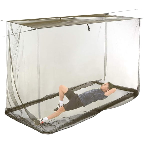 Generic Rectangular Fine Mesh Fly Net Portable Anti-Mosquito Breathable Protective Mesh Canopy Easy Fold Lightweight Outdoor Netting for Patio Porch Balcony Camping Hiking Travel Use(k)