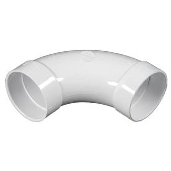 Generic Replacement 90 DEGREE SWEEP ELBOW PVC Designed to Fit CENTRAL VACUUM 5pk