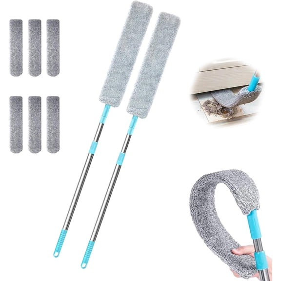 Generic Retractable Crevice Duster Microfiber Bendable Head