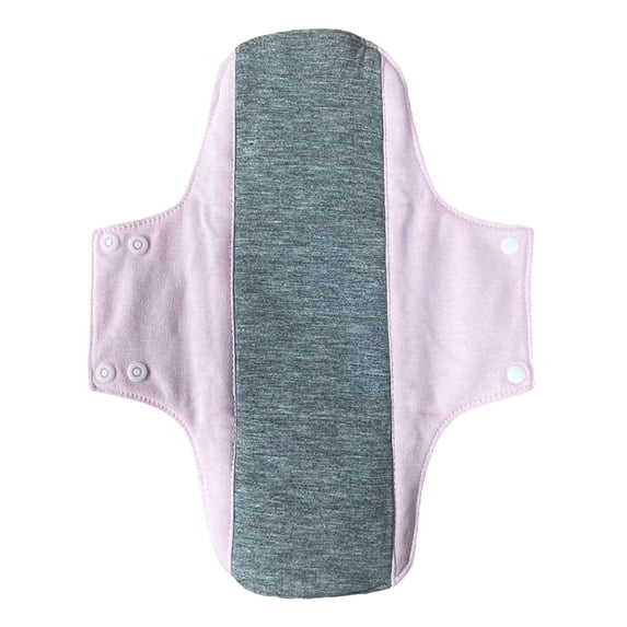Generic Reusable Cloth Menstrual Pads, Sanitary Napkins Pantiliners for Light, Medium and Heavy Flow for Women