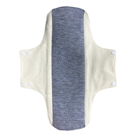 Generic Reusable Cloth Menstrual Pads, Sanitary Napkins Pantiliners for Light, Medium and Heavy Flow for Women
