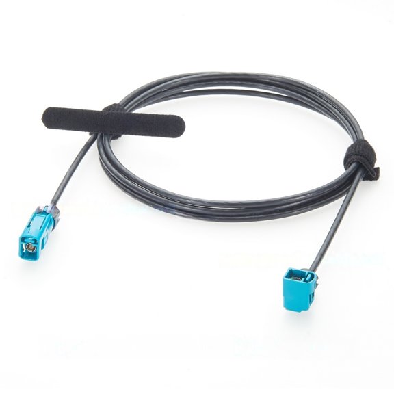 Generic Right Angle Fakra Z Code Automotive RF Cable IP67 59K2RK-102A4-Z to 59Z163-003-Z for GMSL & FPD-Link Cameras