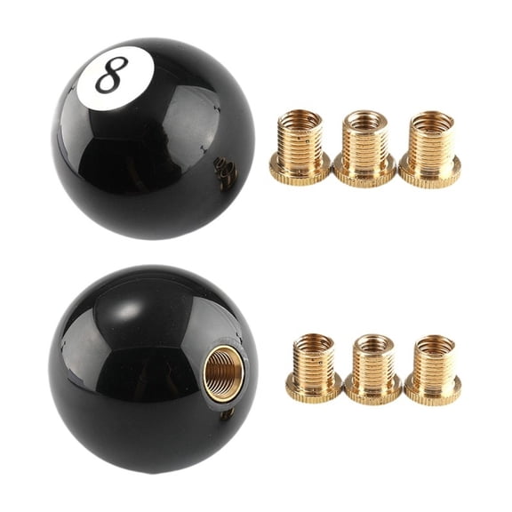 Generic Round Ball Car Gear Shifter Knob Auto  Interior Decoration Universal Directly Replace Easy Installation