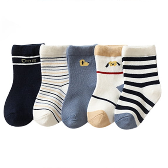 Generic Ruffle Socks Toddler Kids Baby Boy Girls Indoor Animals Slipper Shoes Antislip Socks Booties First Walkers Socks for Babys Toddlers Boys Girl Fashion Casual (5-8 Years,Sky Blue)