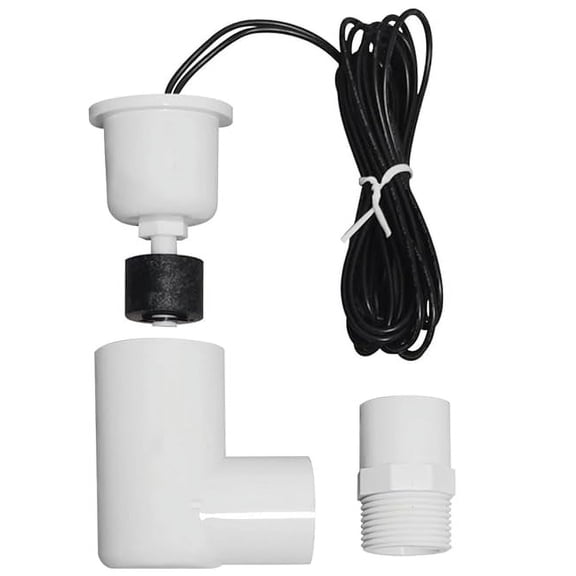 Generic SS2 Float Switch, White Electrical Switch, 1 Piece