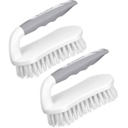 Generic Scrub Brush, Heavy-Duty Scrub Brushes for Cleaning with Stiff Bristles Cleaning Brush for Shower, Bathroom, Carpet, Kitchen and Bathtub Scrubber - 2 Pack