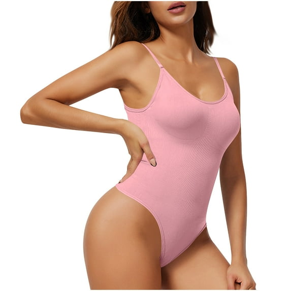 Generic Shapewear Tummy Control Bodysuit Thong or Brief:Shaper Tank Top Bodysuits & Snatched Waist Body Suit