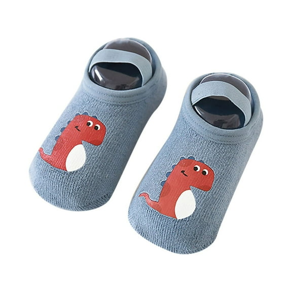 Generic Shoes for Kids Girls Cute Children Toddler Shoes Autumn Winter Boys Girl Floor Sports Non Slip Warm Lightweight and Comfortable Breathable Walking Shoe(6-12 Months,Blue)