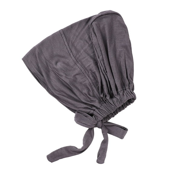 Generic Slip On Pre Tied Head Scarves Women Headwear Turban Caps Head Wrap Headscarf For Women Girls Cap Gender-Neutral Cable Knit Hat