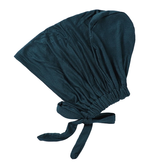 Generic Slip On Pre Tied Head Scarves Women Headwear Turban Caps Head Wrap Headscarf For Women Girls Cap Gender-Neutral Cable Knit Hat