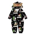 thumbnail image 1 of Generic Snowflakes Santa Christmas Xmas Jammies Family Christmas Pajamas Matching Sets New Year Sleepwears for Family Holiday Family Set Long Sleeves Pant(9 Months,d-Green), 1 of 5