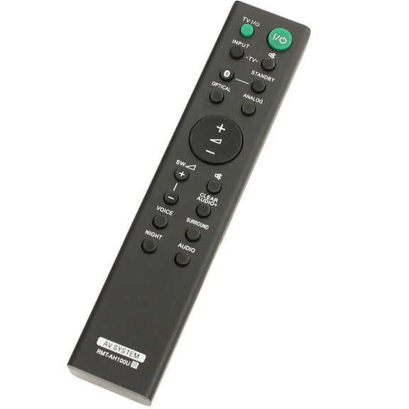 Generic Sony RMT-AH100U Home Audio System Remote Control HT-CT180 / HT-CT780