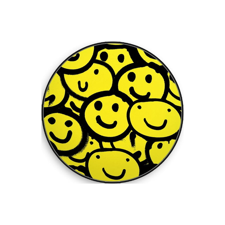 Generic Sp Sticker Smiley Face Doodle Print
