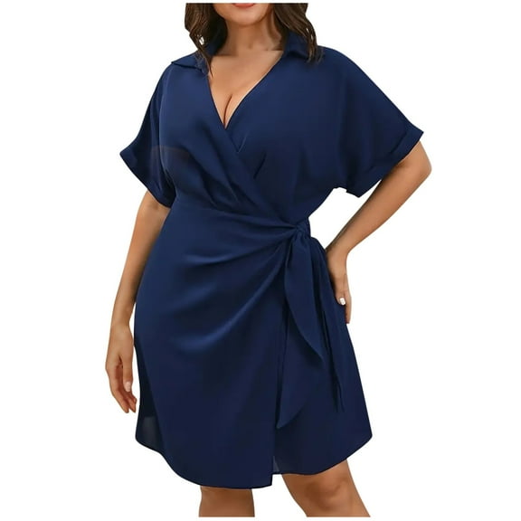 Generic Summer Dresses for Women Casual Crew Neck Sleeveless Floral Print Sundresses Flowy Swing Loose Beach Dress