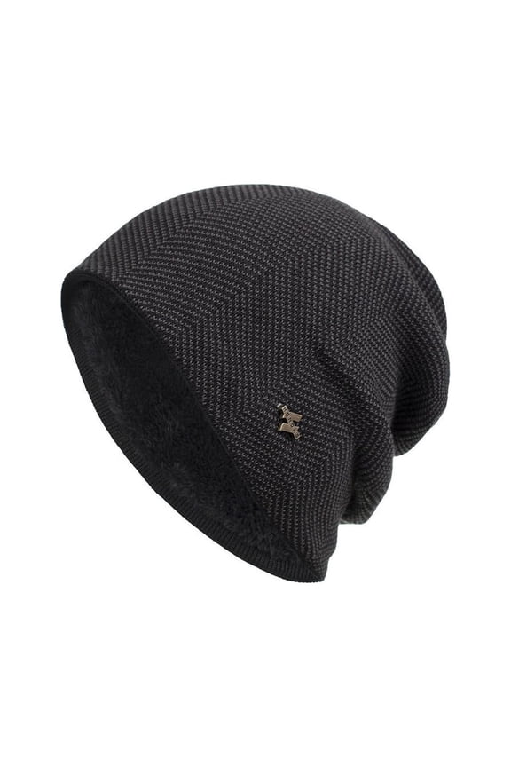 Thermal Knit Beanie For Cold Weather Men Women Winter Trendy Warm Oversized Baggy Stretchy Slouchy Skully Hat Stylish Outdoor Insulated Winter Cap