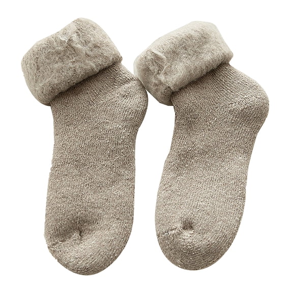 Generic Thick Winter Socks For Women Soft Thermal Indoor Socks For Women Wool Socks Winter Women's Stockings Thickened With Snow Country Sub Warm Ski Yarn Snow Socks