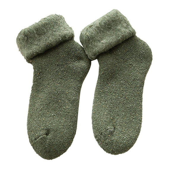 Generic Thick Winter Socks For Women Soft Thermal Indoor Socks For Women Wool Socks Winter Women's Stockings Thickened With Snow Country Sub Warm Ski Yarn Snow Socks