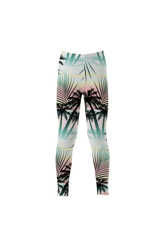 Toddler Baby Girls Printed 3Ds Ptints Leggings Yoga Pants Cute Slim Fitted Stretch Pants Toddler Kids Girls' Breathable Printed Cartoon Pants Kids' Lovely Cartoon Character Leggings