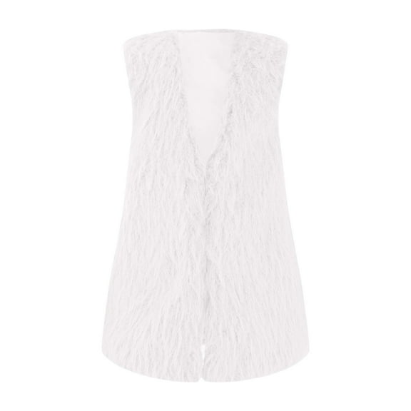 Generic Toddler Baby Kids Girls Windproof Winter Coat Thicken Warm Outwear Puffer Jacket for Holiday Winter Party Christmas(7-8 Years White)