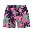 thumbnail image 1 of Generic Toddler Boys Girls Summer Leisure Vacation Cute Printing Beach Pants Fashion Sports Shorts for Home Holiday Party Leisure （18-24 Months Pink）, 1 of 8