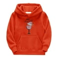thumbnail image 1 of Generic Toddler Christmas Sweater Funny Sweatshirts Girl Boys Long Sleeve Graphic Pullover Tops Oversized Crewneck Hoodie for Casual Soft Comfortable Clothing(2-3 Years,Orange), 1 of 3