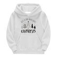 thumbnail image 1 of Generic Toddler Funny Christmas Shirts For Girl And Boys Long Sleeve Graphic Pullover Tops Oversized Crewneck Christmas Sweatshirts Girls' Contemporary Hooded Sweatshirt, 1 of 3