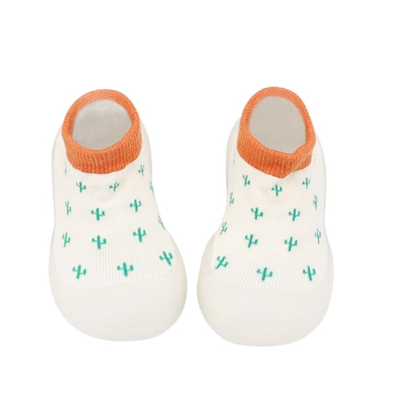 Generic Toddler Girl Shoes Walkers Indoor Baby Casual Elastic Cute Infant First Fruit Toddler Shoes Infant Squeaky Shoes Girls