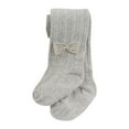 thumbnail image 1 of Generic Toddler Kids Baby Girls Cotton Solid Warm Leggings Pantyhose Stretchy Basic Full Length Pants Socks Pantihose for Winter（2-4 Years Gray）, 1 of 3