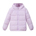 thumbnail image 1 of Generic Toddler Kids Winter Puffer Jacket Hooded Warm Coat Zip Up Quilted Outerwear, 1 of 7